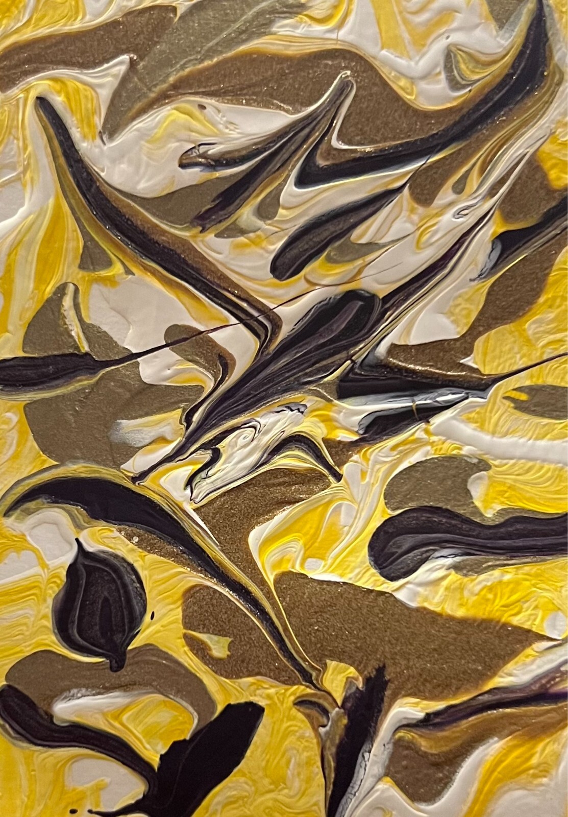 ACEO Original Art Card 2.5 x 3.5 Abstract PaintingsTrendy Unique One of