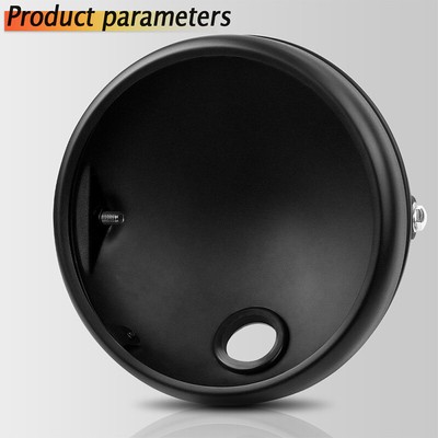 Aazon.co: FATECI otorcycle 7 Round Headlight Bucket Housing 7 Inch