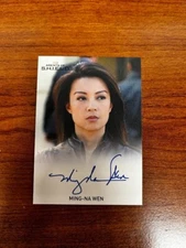 2015 Marvel Agents of Shield Ming-na Wen as Agent May Autograph Auto Card