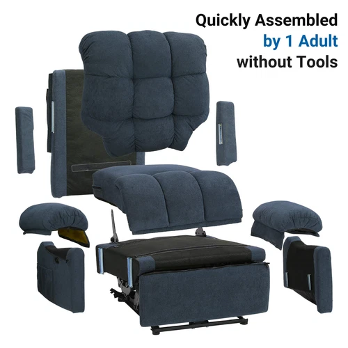 Rise Recline Recliner Electric Power Lift Chair Armchair Mobility Disability - Picture 31 of 57