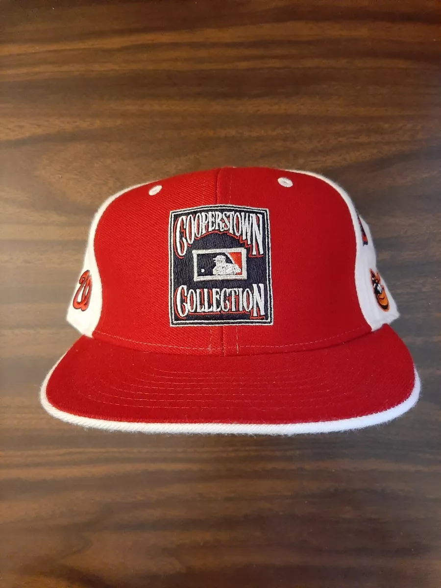 Cooperstown Collection All Over MLB Fitted Hat Size 7 1/2 Twins Enterprise  VTG