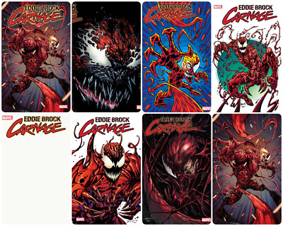 Eddie Brock Carnage #1 **COVER SELECT** OPEN & [1:25][1:100] PRE-SALE 02/12/25