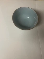 Over and Back Options Blue Stoneware Soup Bowl