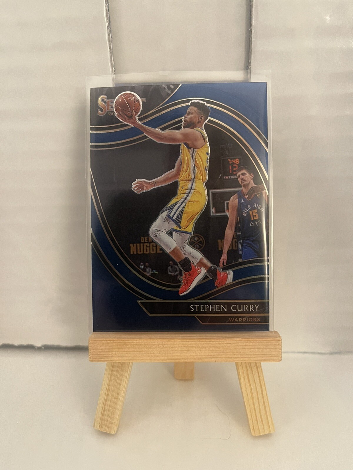 2020-21 Panini Select Basketball No. 204 Stephen Curry Courtside
