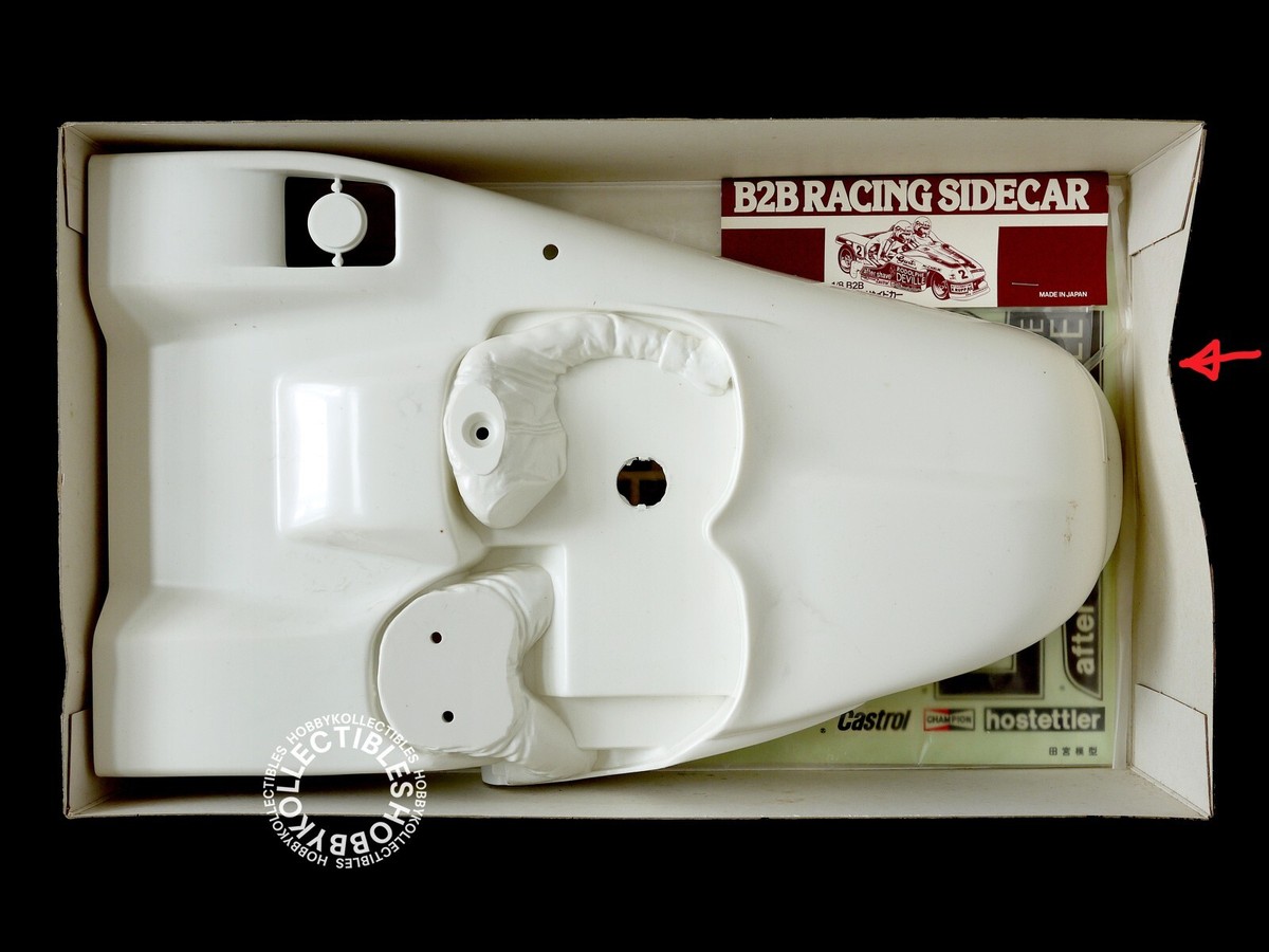 Tamiya Vintage 1/8 RC B2B Racing Sidecar Body Parts Set No. SP1125