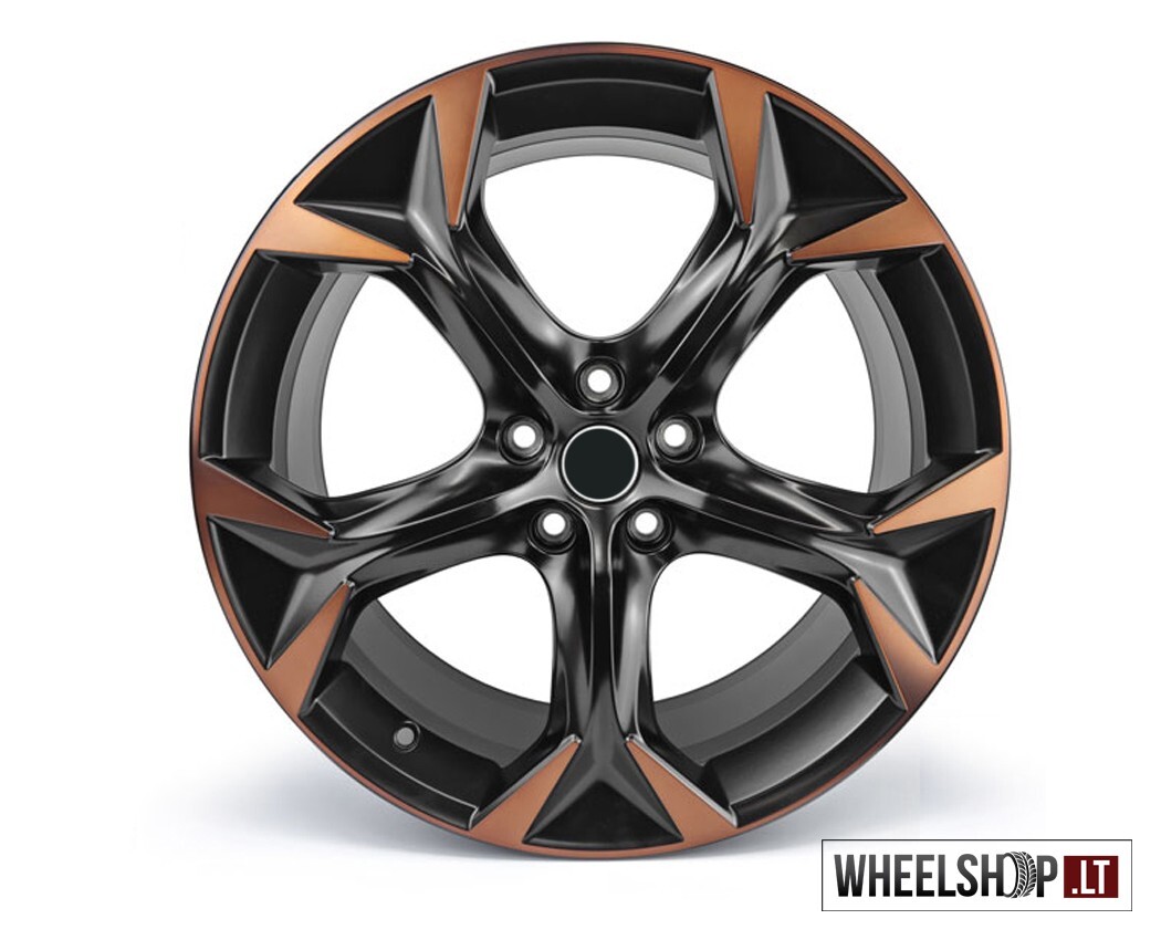 Set Of 4 Cupra Formentor Rim Stickers - Matte Copper Oracal Film For 19-Inch Original Wheels