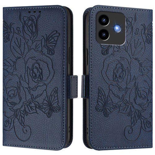 For Cubot Note 40, Fashion Flowers Pattern Leather Wallet Stand Soft Case Cover - Picture 22 of 26