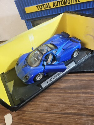 Pagani Zonda C12 Blue 1 18 Scale Diecast Model Car by Motormax