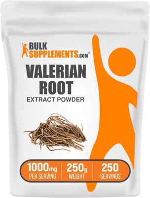 Bulksupplements Valerian Root Extract Powder - Aids Healthy Sleep