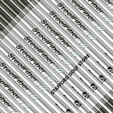 Aerotech SteelFiber i70 Graphite Iron Shafts Set .370" Parallel Tip - A/R/S Flex