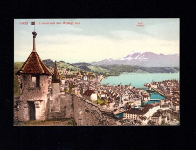 Switzerland - Lucerne, from the Musegg (p194)