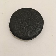 VINTAGE 46.5MM LEATHER PUSH ON LENS CAP FOR MEDIUM OR LARGE FORMAT BRASS LENSES.