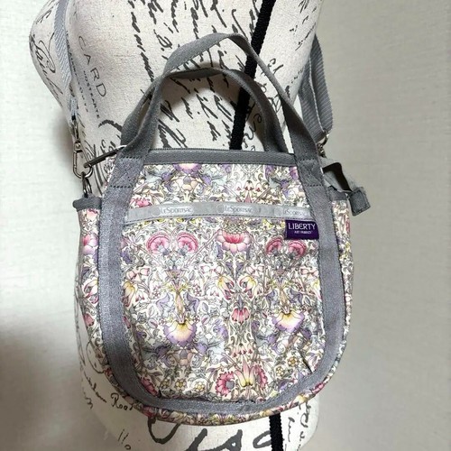 lesportsac×LIBERTY SMALL JENNI Shoulder Bag USED from JAPAN LIMITED KAWAII RARE - Picture 3 of 10