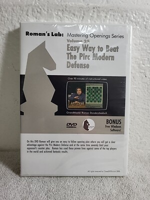 Chess/ROMAN'S LAB/Vol 25/The Easy Way to Beat the Pirc Modern Defense ...