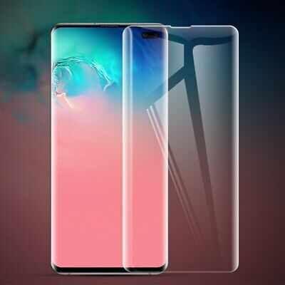 Buy For Samsung Galaxy S10 S20 S9 S8 Plus Tempered Glass Screen Protector Film Curve