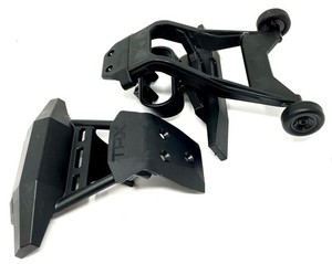 Stampede 4x4 VXL BUMPERS & Wheelie Bar Front & Rear hoss assembled 90376-4