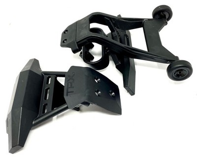 Stampede 4x4 VXL BUMPERS & Wheelie Bar Front & Rear hoss assembled 90376-4