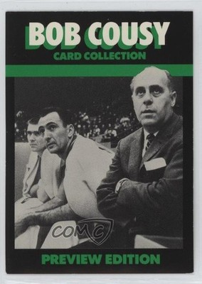 1992 Bob Cousy Card Collection Preview Edition Tom Heinsohn Red Auerbach HOF 0q3