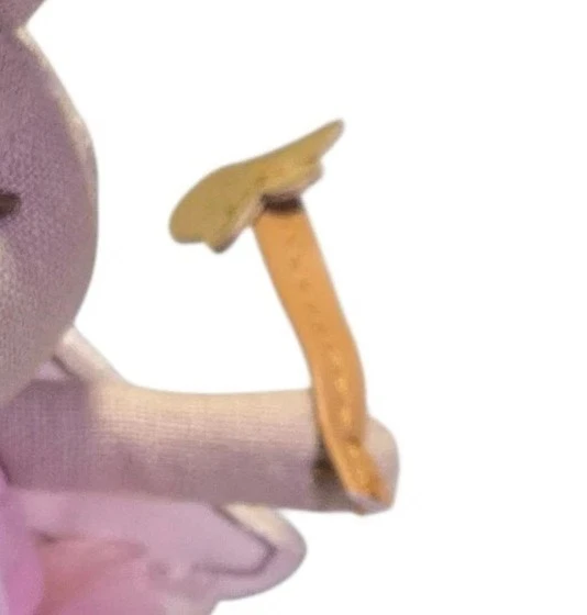 Mud Pie Mini Tooth Fairy Bunny Pocket Buddy Pink Tutu - Image 3 of 4