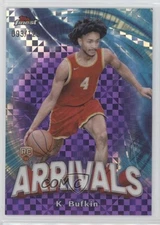 2023 Topps Finest Arrivals Purple Checkerboard Refractor 93/125 Kobe Bufkin 2o0