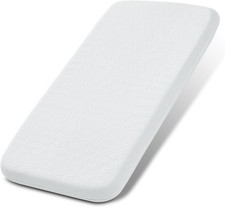 Baby Bassinet Mattress Pad 35" x 20" Dual Sided Comfort Gel Memory Foam