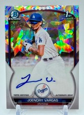 Joendry Vargas 1st bowman auto /100 atomic!
