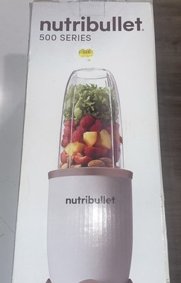 Nutribullet 500 Series Gloss white 500W 24oz new  unopened Box Blender