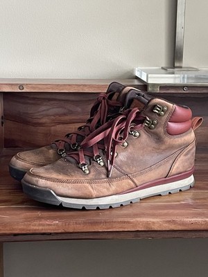 The North Face Back To Berkeley Redux Leather Boots Mens 12 Waterproof Brown