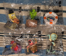 Burger King Bob Esponja Pantalones Cuadrados Niños Comida Juguetes Lote de 6 Sellados en Bolsa