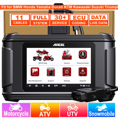 Motorcycle Diagnostic Tool Scanner Coding Fit for BMW Honda Ducati KTM Triumph 