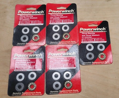 #ad Powerwinch Boat Hitch Trailer Winch Thrust Bearing And Thrust Washers Set Of 5 C $45.88