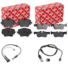 FEBI BREMSBELÄGE VORNE+HINTEN passend für BMW 2 Gran F46 X1 F48