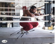 Michael B. Jordan signed 8x10 Photo Adonis Creed III JSA Authentication