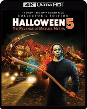 HALLOWEEN 5 REVENGE OF MICHAEL MYERS 4K Ultra HD Blu-ray Collectors Edition