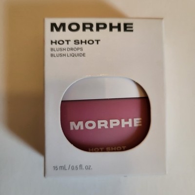 MORPHE HOTSHOT BLUSH DROPS-New With Box- .5fl Oz - Shade: Flexible Symbol 