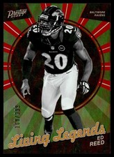 2023 Panini Prestige Living Legends Red Ed Reed 168/399 #LL-17