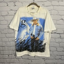 Vtg Garth Brooks Fresh Horses 1996 Album Tour Shirt Sz XL 90s Country Music