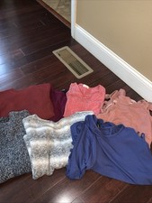 Lot 7 Women Blouses And Sweater Size Small