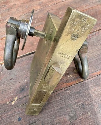 Victorian Hobbs & Co Cheapside London Lock and Handles East Weare Fort Magazine