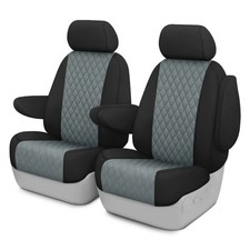 For Nissan Armada 25 Diamond Quilted 2nd Row Black Charcoal Custom Seat Covers For Nissan Armada 25 Diamond Quilted 2nd Row Black Charcoal Custom Seat Covers