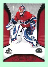 (1) CRISTOBAL HUET  2006-07 SP GAME USED # 52 CANADIENS GOALIE (M6127)