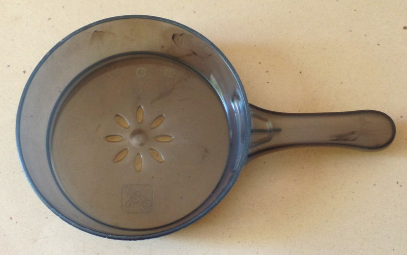 1 Vintage 1990's Replacement STEP2 Clear Plastic Pan Made in USA