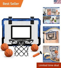 Alloy Steel Mini Basketball Hoop for Kids and Adults   Easy Door Installation