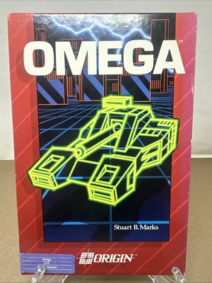 1989 Origin Omega Vintage Computer Game For Amiga-complete