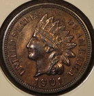 1901 Proof Indian Head Cent IHC 1C BU