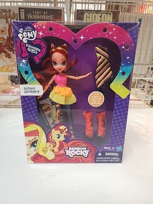 My Little Pony Equestria Girls Rainbow Rocks Sunset Shimmer Factory Sealed 