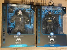 McFarlane DC Batman Returns The Penguin & Batman Deluxe Theatrical Edition