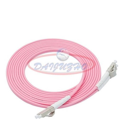 LC UPC to LC UPC Duplex OM4 Multimode 3.0mm Fiber Optic Patch Cord Cable 3M *tm
