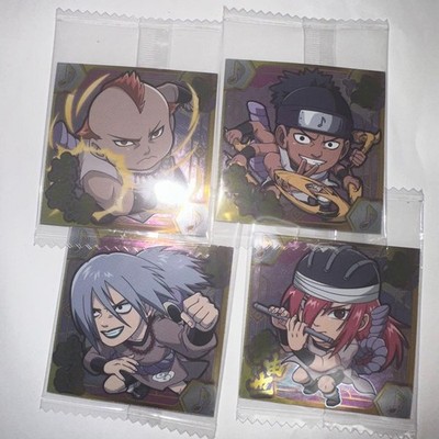 NARUTO Oblate Sticker Sound Four Jirobo Kidomaru Sakon Tayuya