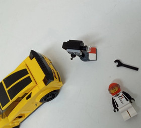 Lego Chevrolet Corvette Z06 75870 Speed Champions 100% Complete Set 173 Pieces